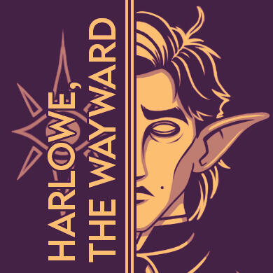Harlowe, The Wayward | Two-Tone Portrait