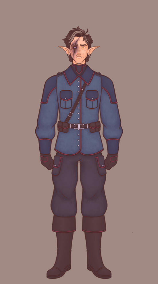 Harlowe, The Wayward | Full Body Reference