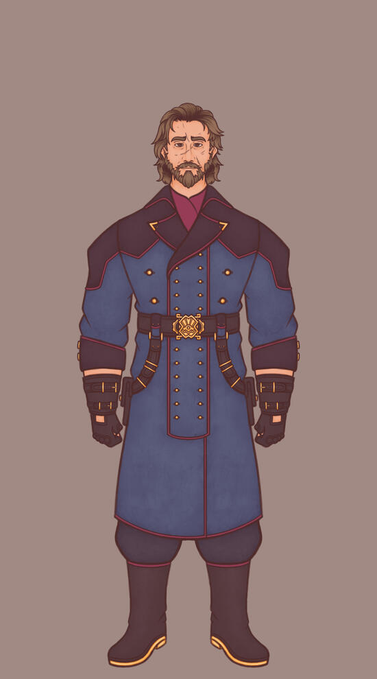 Helios, The Troubled | Full Body Reference